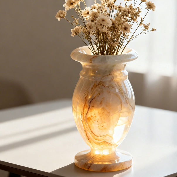 Antico Onyx Vase