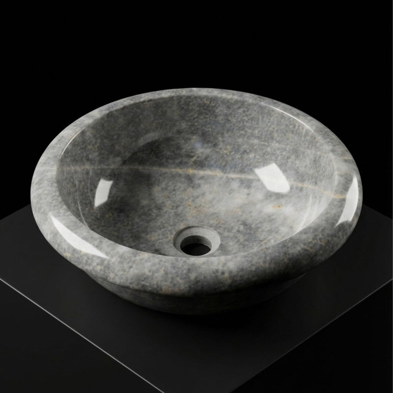 Glint Marble Vessel Sink