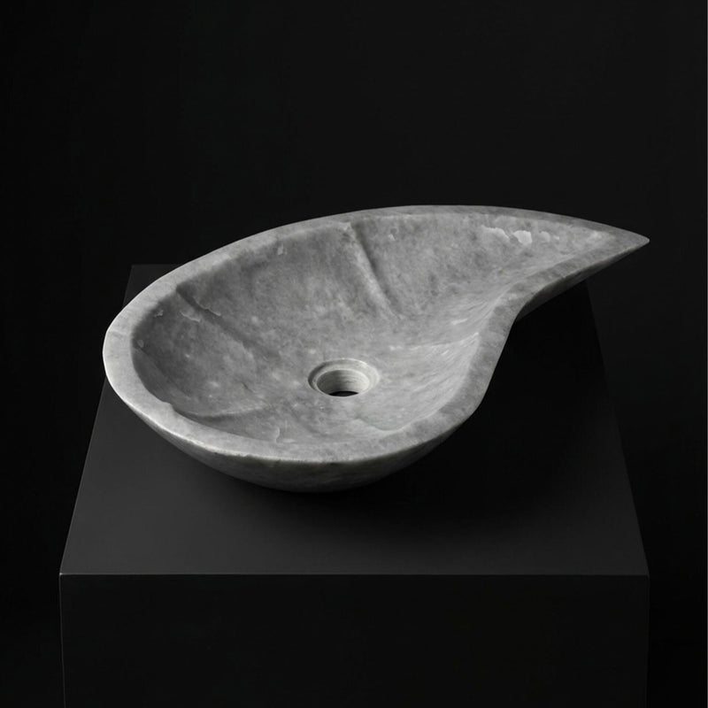 Lidya Dark Marble Vessel Sink