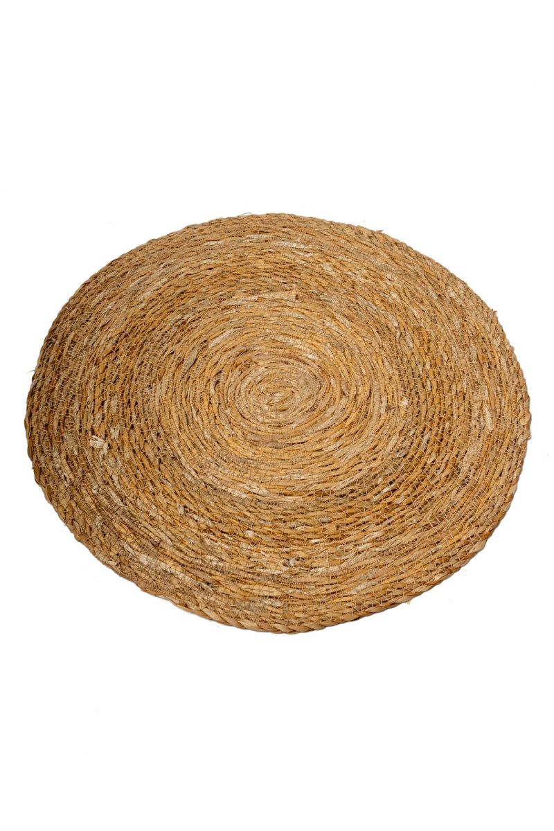 Toscana Wicker Round Placemat and Charger Set of 6 (Diameter: 34 cm)