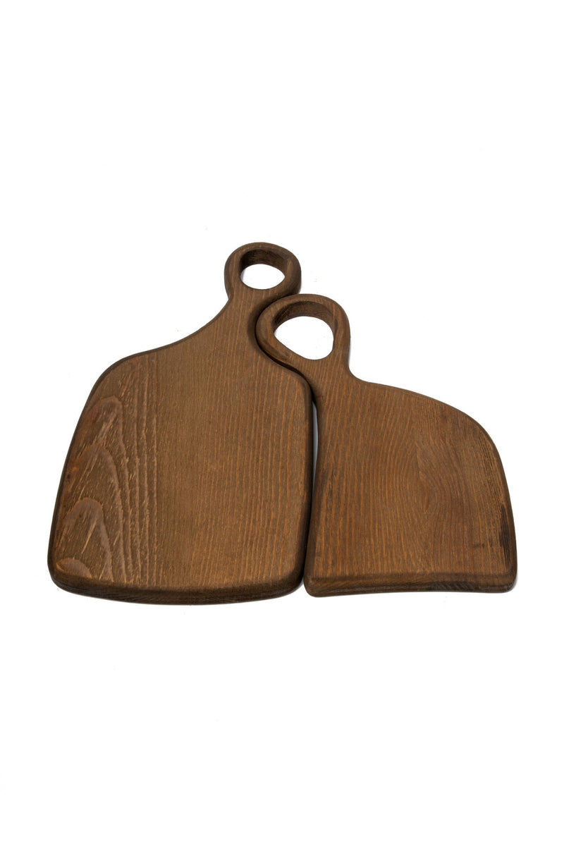 Acacia Puzzle Design Cutting Board Set of 2