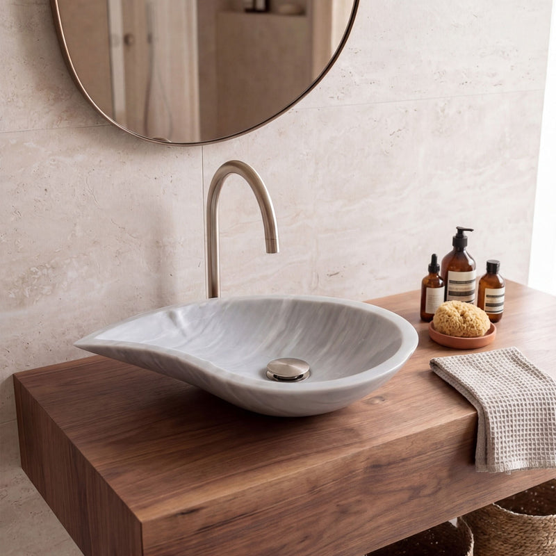 Lidya Marble Vessel Sink