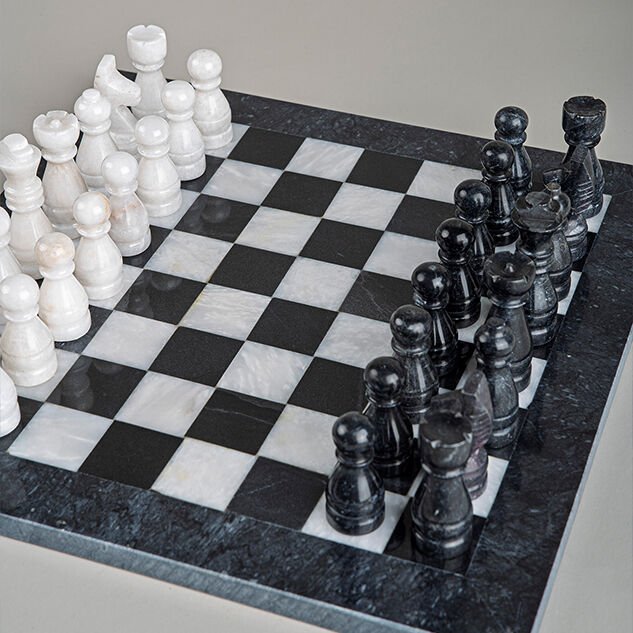 Chess Marble Chess Set, Large