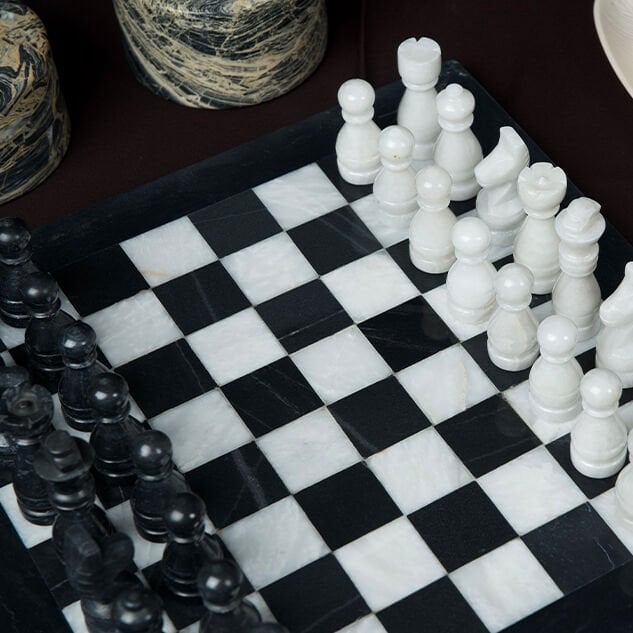 Chess Marble Chess Set, Large