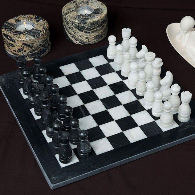 Chess Marble Chess Set, Large