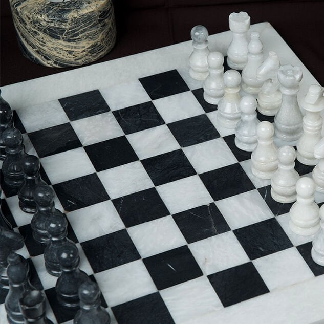 Chess Marble Chess Set, Medium