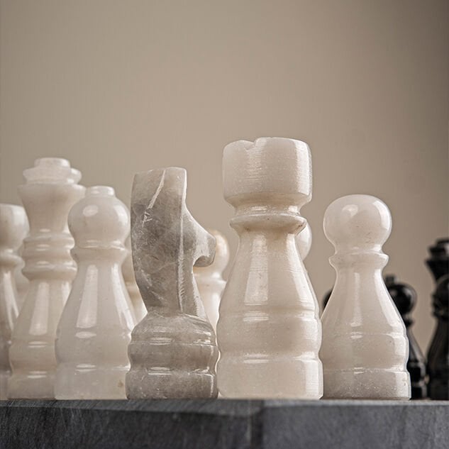 Chess Marble Chess Set, Medium