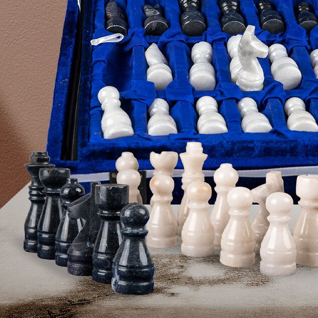 Chess Marble Chess Set, Medium