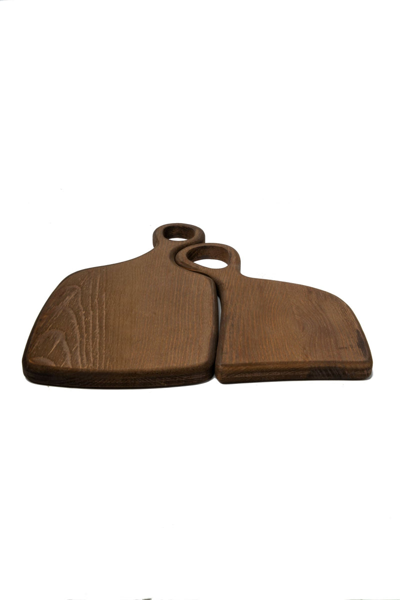 Acacia Puzzle Design Cutting Board Set of 2