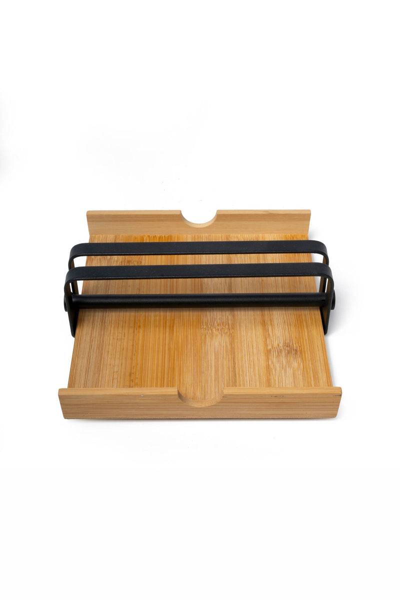 Natura Napkin Holder with Metal Weighted Bar (18 x 17.5 cm)