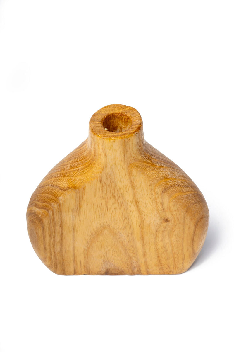 Forest Oval Rustic Vase, Natural