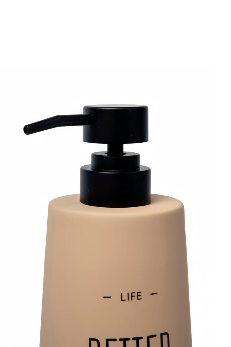Nordic Ceramic Matte Soap Dispenser, Latte