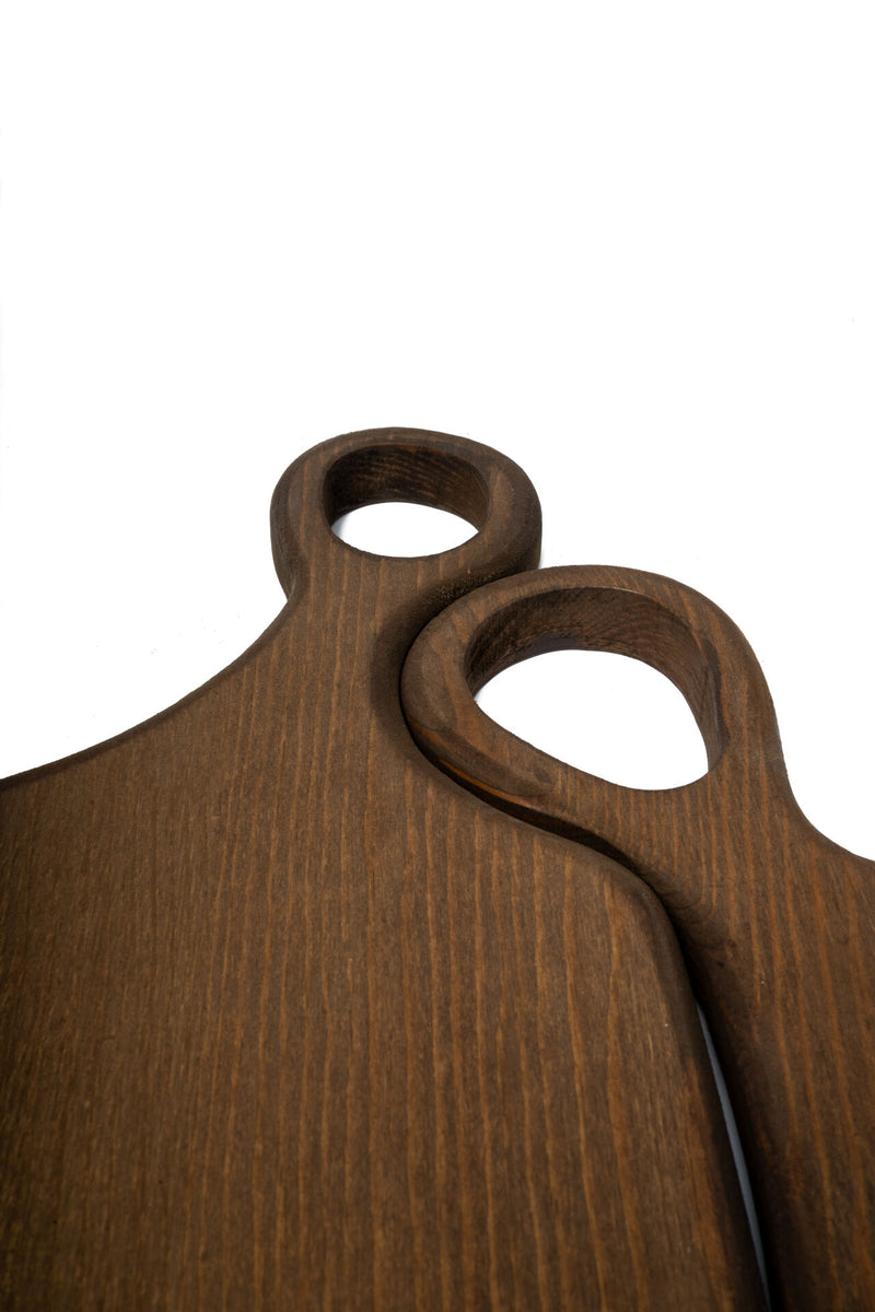Acacia Puzzle Design Cutting Board Set of 2