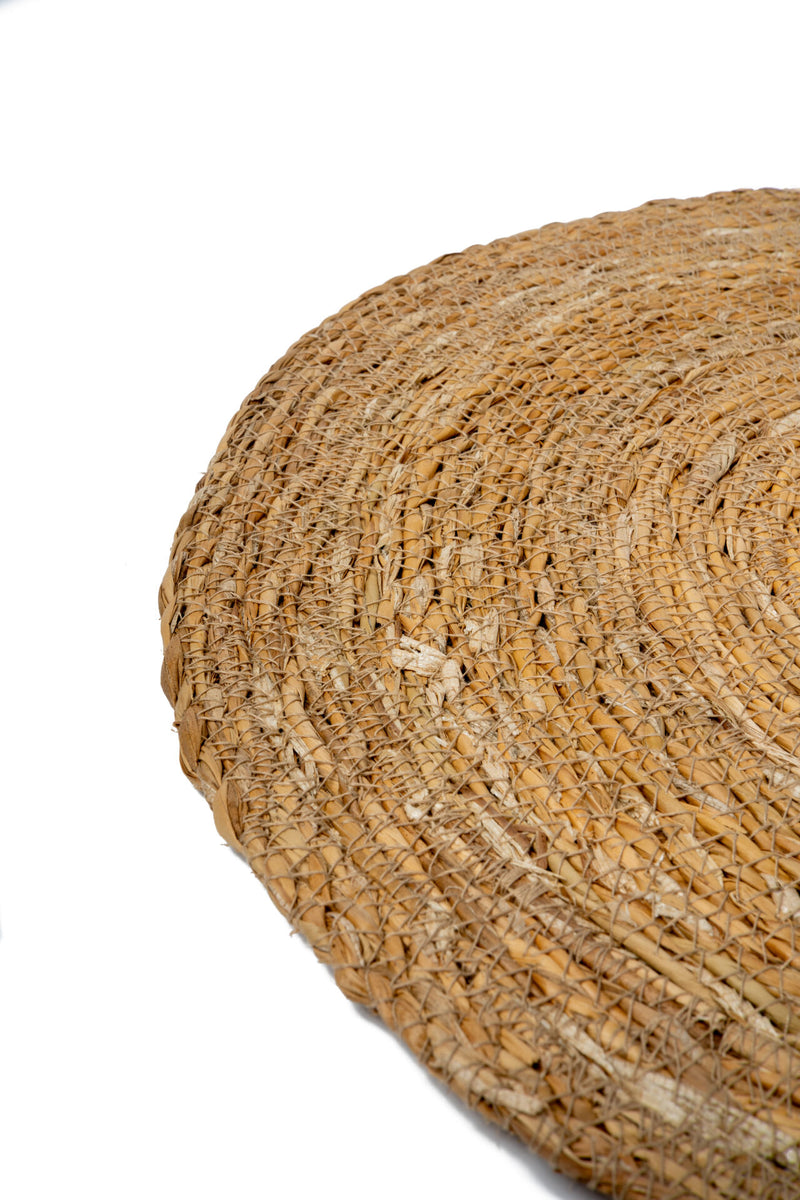 Toscana Wicker Round Placemat and Charger Set of 6 (Diameter: 34 cm)