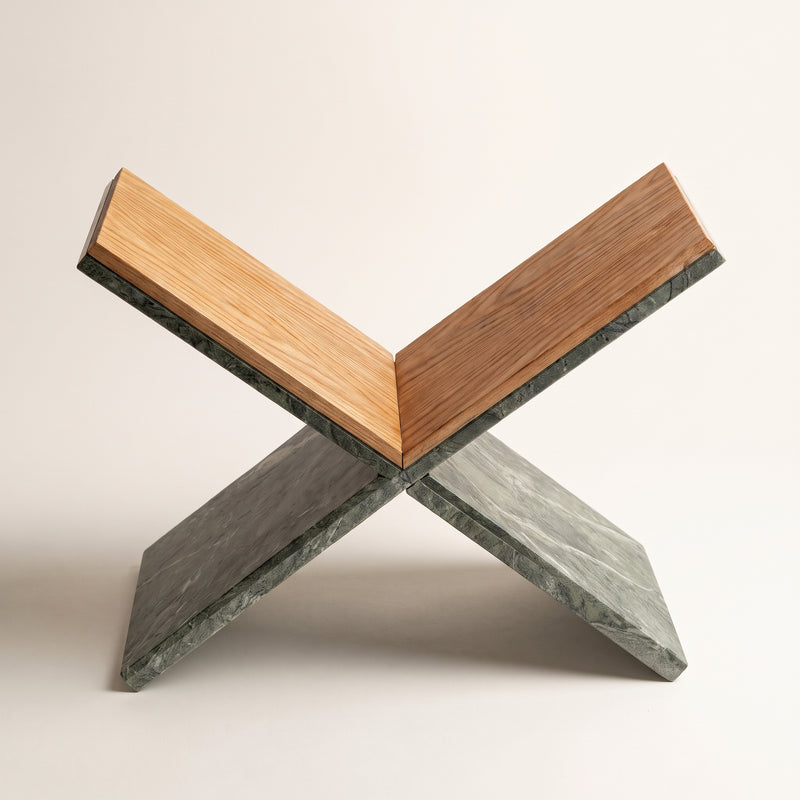 Marble Folding Book Stand (Rahle) ( 30.7 x 13.8 x 10.2 in)