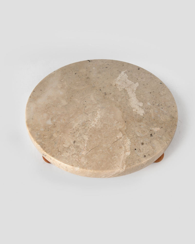 Milos Marble Serving Stand (25 cm)