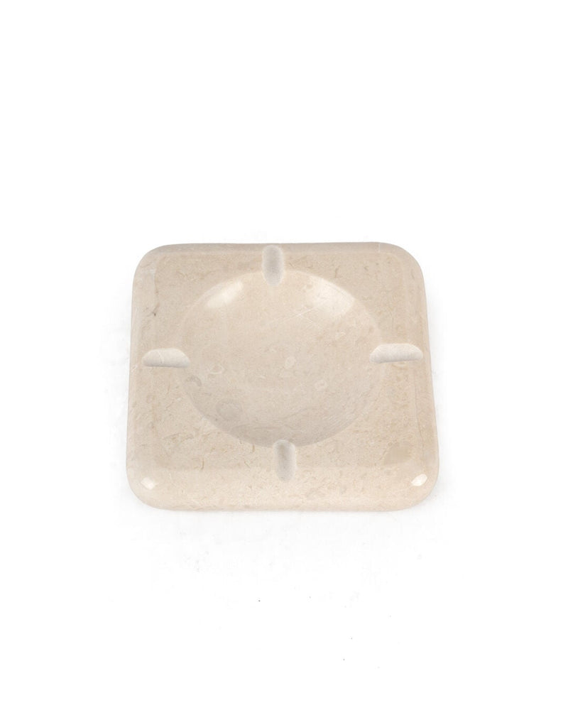 Grain Marble Ashtray, Diana Royal (11 x 11 cm)