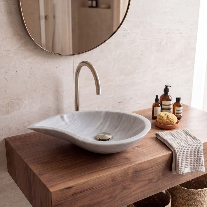 Lidya Marble Vessel Sink