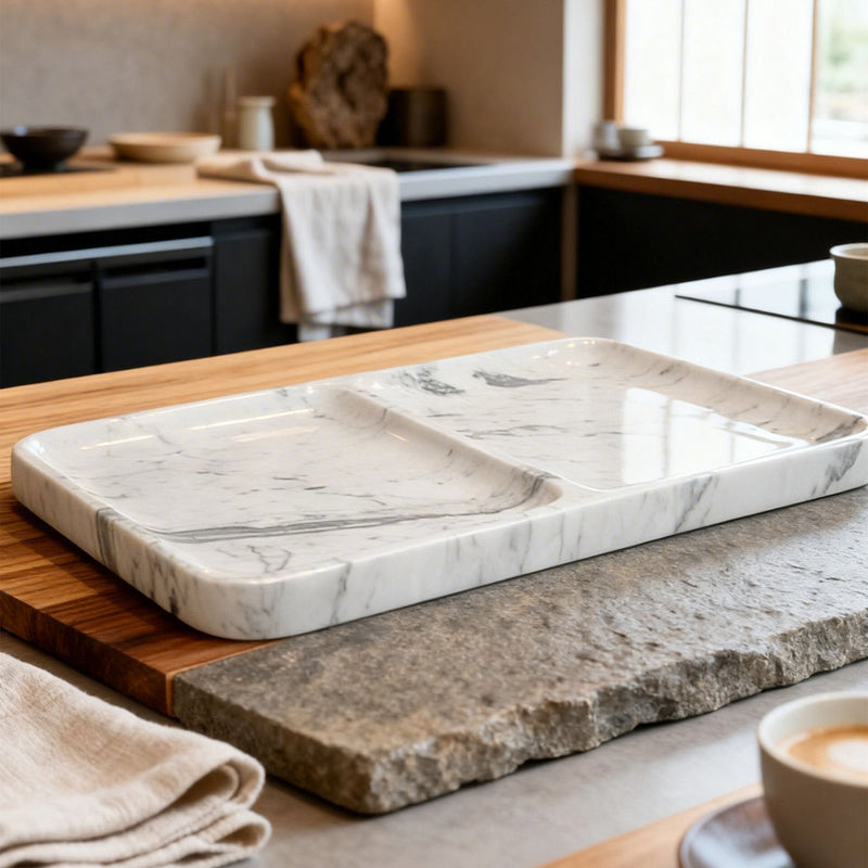 Atarashi Marble Sushi Plate